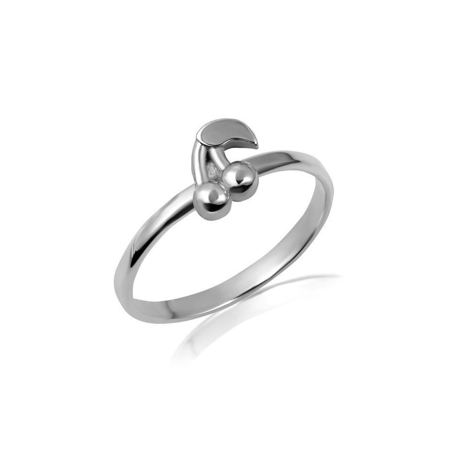 Gold Cherry Fruit Lucky Ring (Available in Yellow/Rose/White Gold)