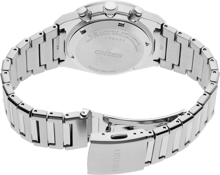 Seiko SSB451 Quartz Chronograph Silver Dial Men's Watch