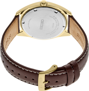 Seiko SUR450 Essentials Classic Quartz Champagne Dial Men's Watch
