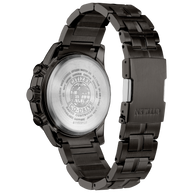 CB5887-55H Citizen Eco Drive PCAT Chronograph Black Dial Watch