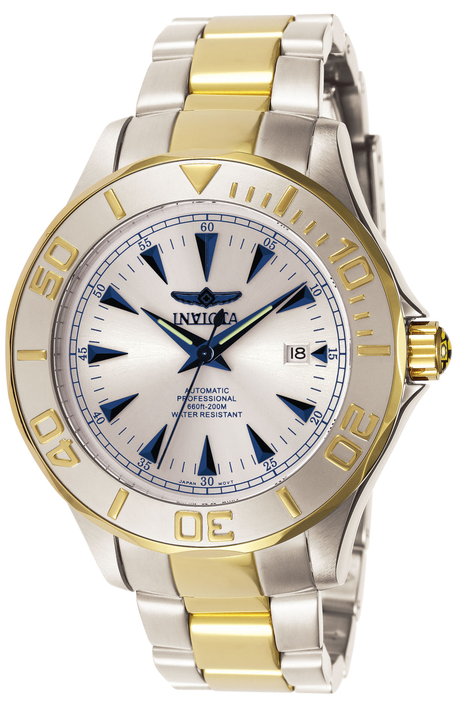 Invicta Men's 7036 Signature Automatic 3 Hand Silver Dial Watch