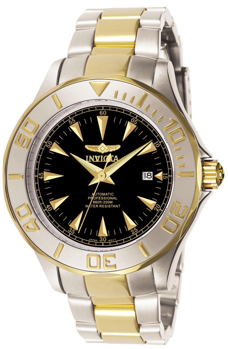 Invicta Men's 7037 Signature Automatic 3 Hand Black Dial Watch