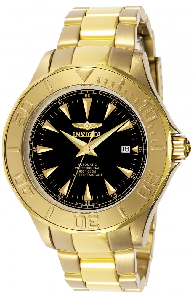 Invicta Men's 7040 Signature Automatic 3 Hand Black Dial Watch
