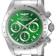 Invicta Women's 14384 Speedway Quartz Chronograph Green Dial Watch