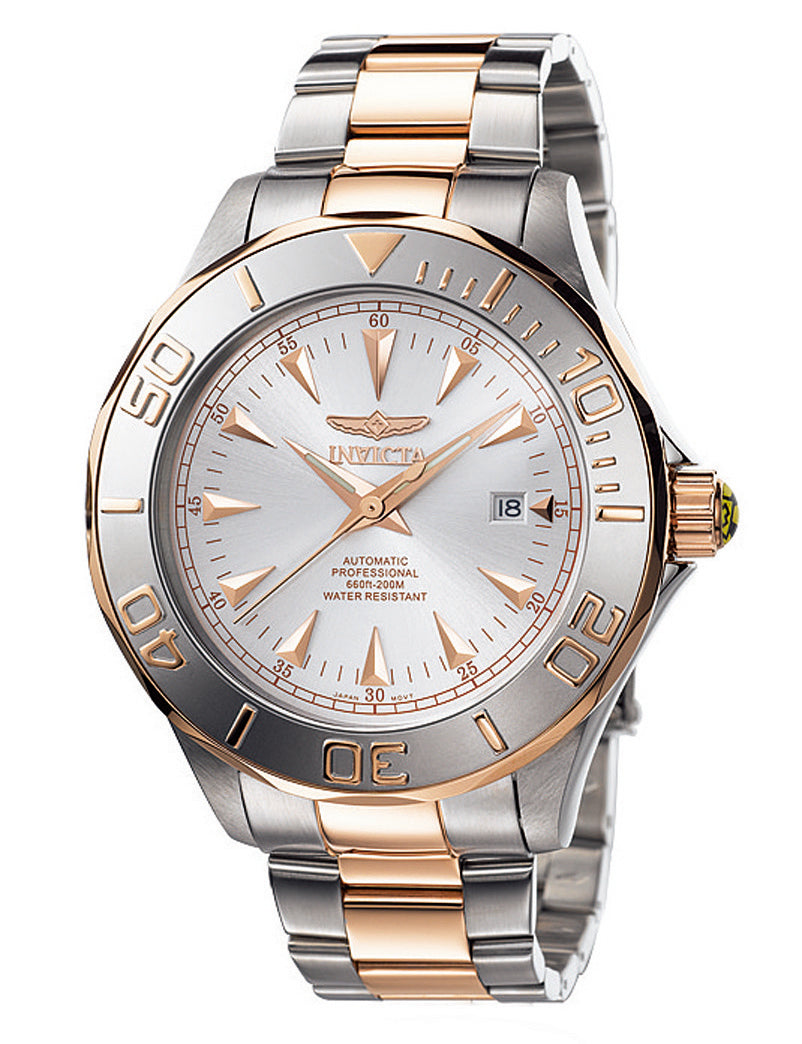 Invicta Men's 7112 Signature Automatic 3 Hand Silver Dial Watch