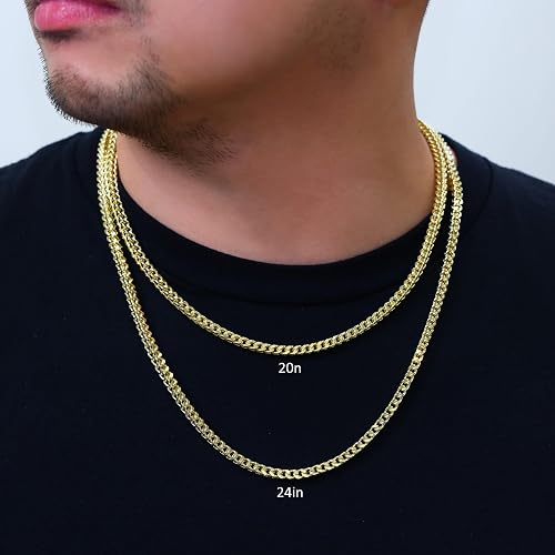 10K Yellow Gold Box Chain
