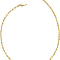 10K Yellow Gold Rope Bracelet