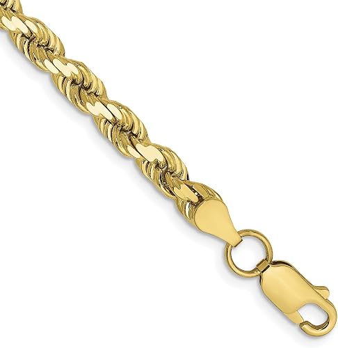 10K Yellow Gold Rope Bracelet