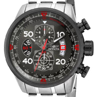 Invicta Women's 17204 Aviator Quartz Chronograph Gunmetal Dial Watch