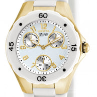 Invicta Women's 18796 Angel Quartz Chronograph White Dial Watch