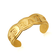 Gold Woman's Youthful Brat Toe Ring (Available in Yellow/White Gold)
