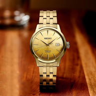 SRPK46 Seiko Presage Cocktail Gold Tone Men's Watch
