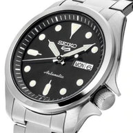SRPE55 Seiko 5 Sports Black Sunray Dial Men's Watch