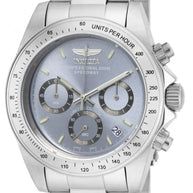 Invicta Men's ILE9211A Speedway Quartz Chronograph Charcoal Dial Watch