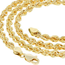 10K Yellow Gold Rope Chain