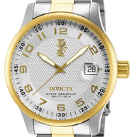 Invicta Men's 15260 I-Force Quartz 3 Hand Silver Dial Watch