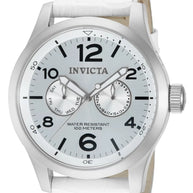 Invicta Men's 12170 Specialty Quartz 3 Hand Silver Dial Watch