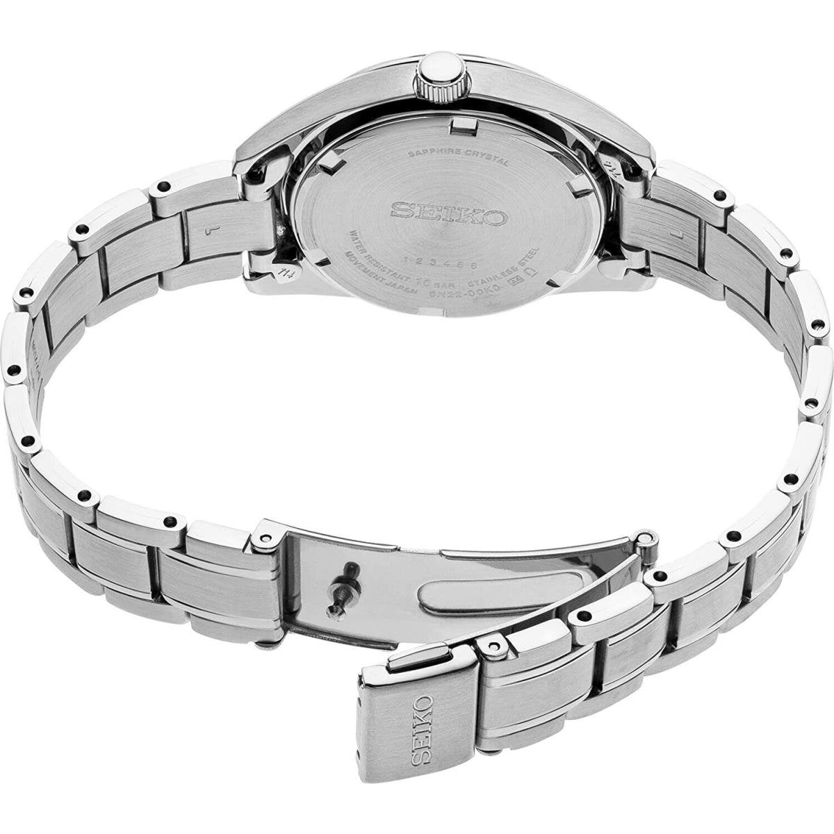 SUR633 Seiko Essentials Silver Dial Women's Watch