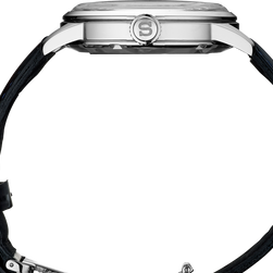 SRPB43 Seiko Men's Presage Automatic Black Leather Strap Watch