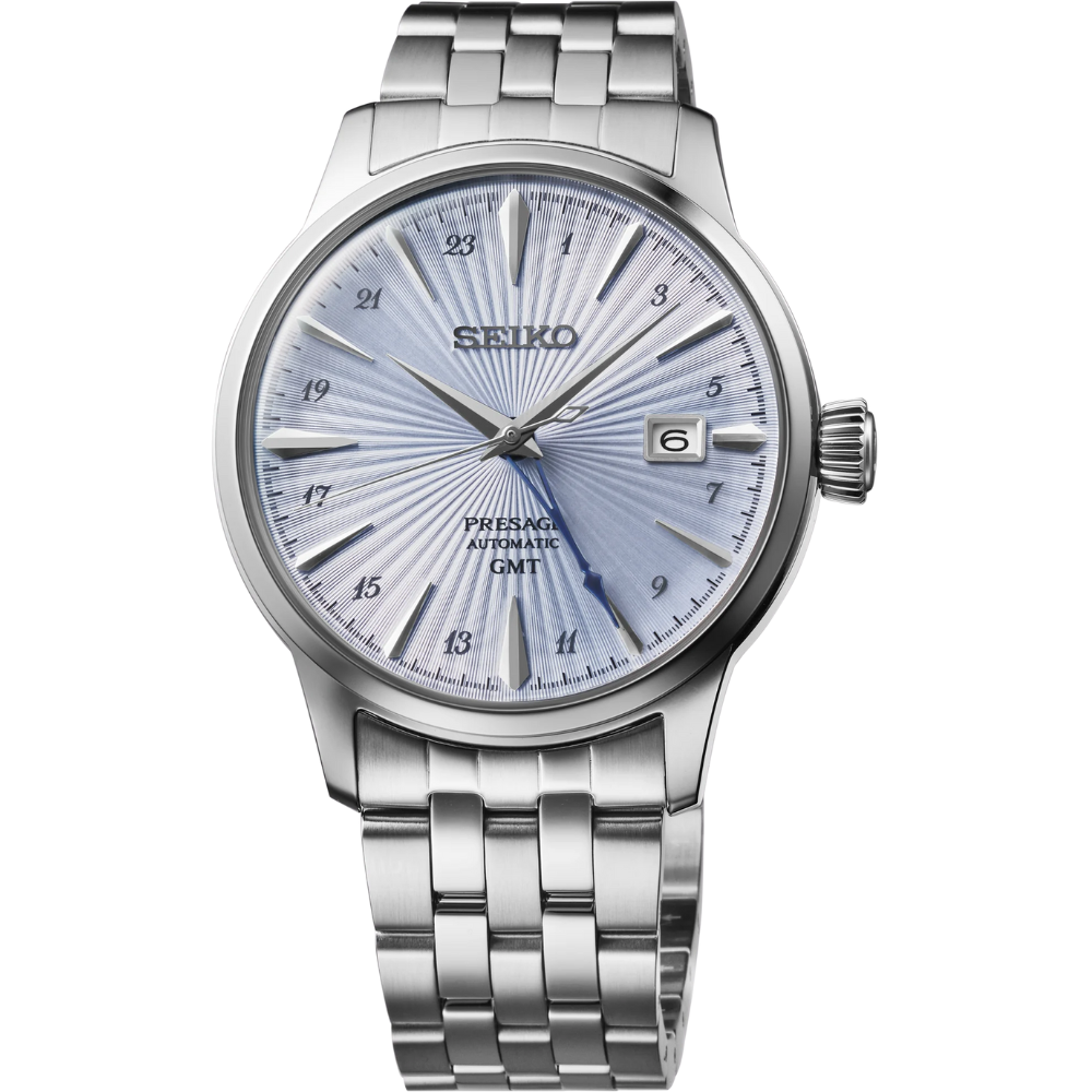 SSK037 Seiko Presage Stainless Steel Blue Dial Men's Watch