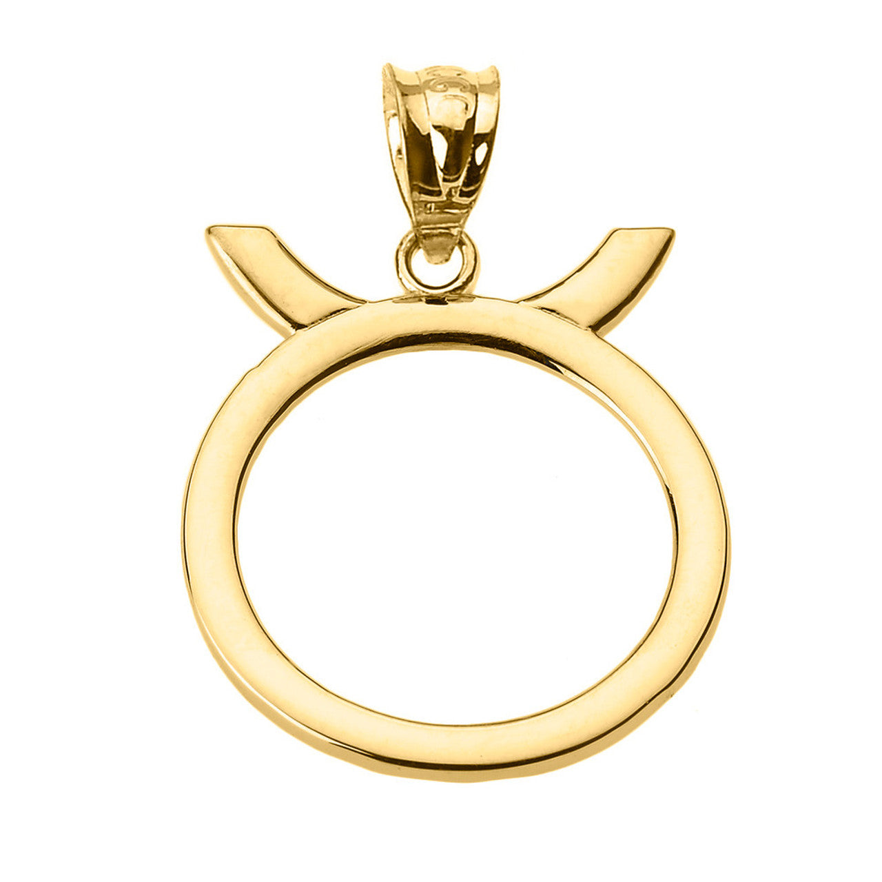 10K/14K Gold Zodiac Sign Custom Necklace (Available in Yellow Gold, Rose Gold, White Gold)