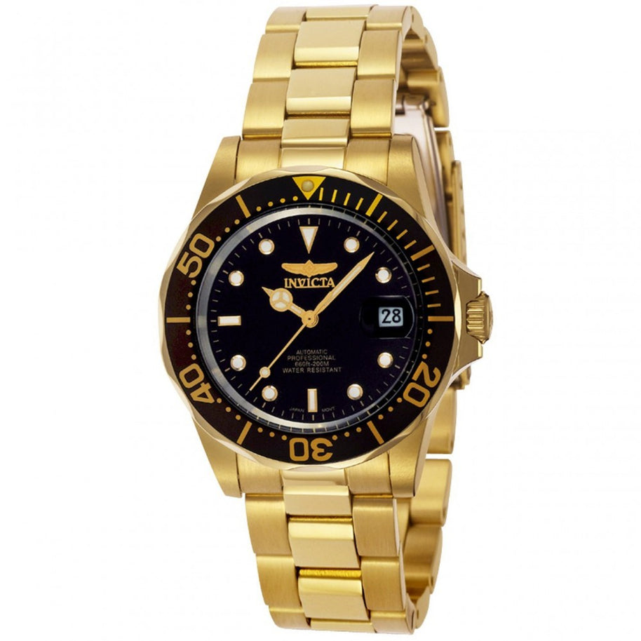 Invicta Men's 8929 Pro Diver Automatic 3 Hand Black Dial Watch