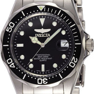 Invicta Men's 8932 Pro Diver Quartz 3 Hand Black Dial Watch