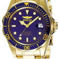 Invicta Men's 8937 Pro Diver Quartz 3 Hand Blue Dial Watch
