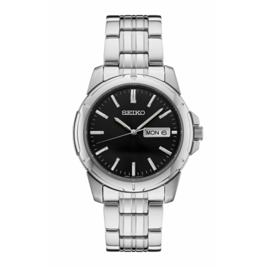Seiko SUR355 Essentials Silver-tone Stainless Steel Men's Watch