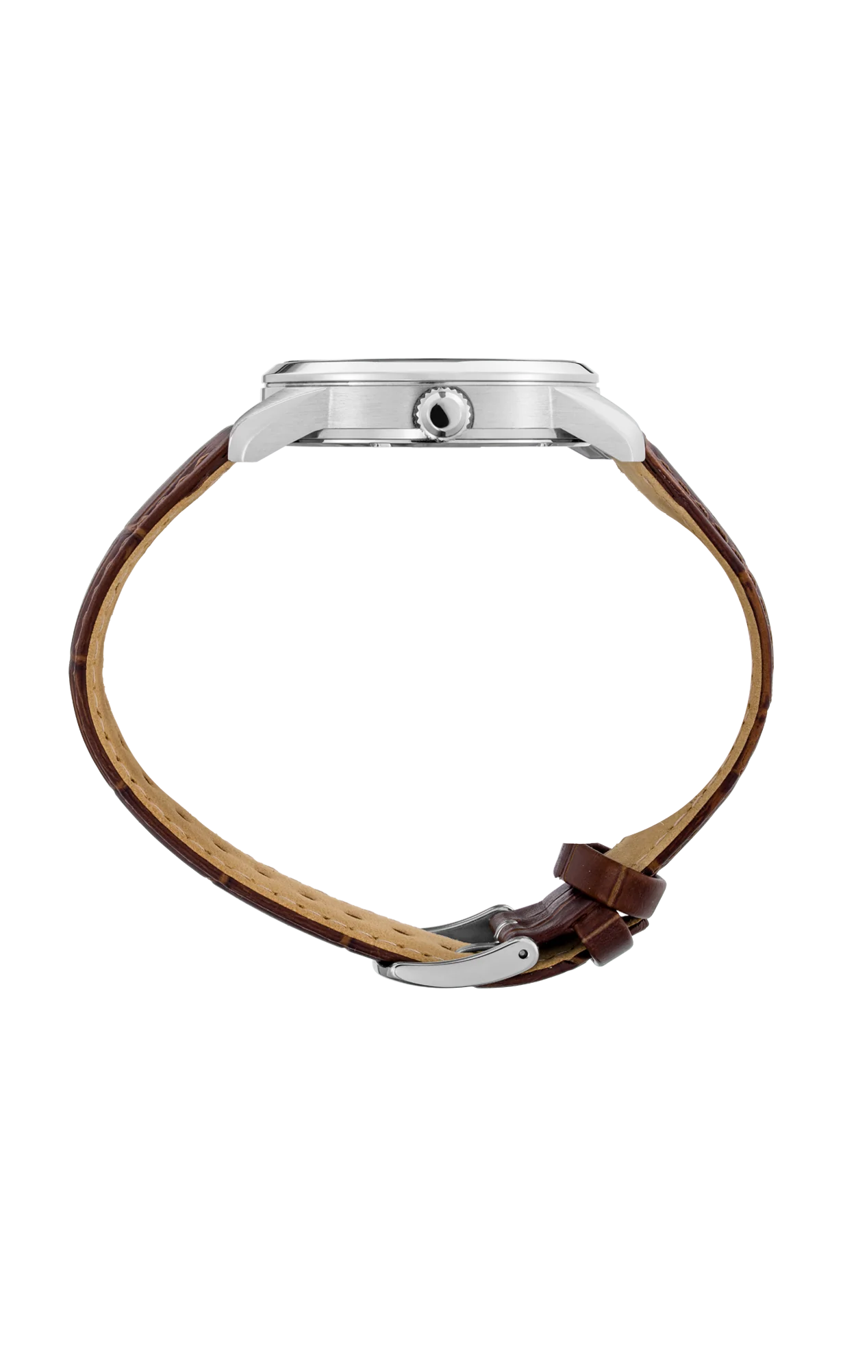 SNE529 Seiko Essentials Solar Leather Strap Green Dial Men's Watch