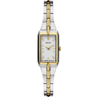 SWR044 Quartz Silver Dial Two-tone Ladies Watch