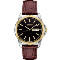 Seiko SUR360 Essentials Quartz Black Dial Men's Watch