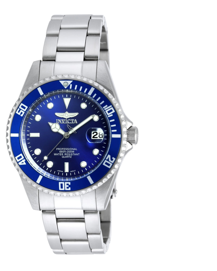 Invicta Men's 9204OB Pro Diver Quartz 3 Hand Blue Dial Watch
