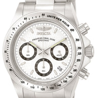 Invicta Men's 9211 Speedway Quartz Chronograph White Dial Watch