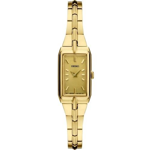 SWR048 Seiko Essentials Quartz Gold Tone Stainless Steel Ladies Watch