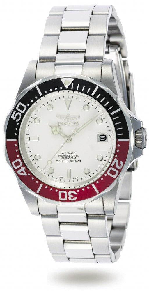 Invicta Men's 9404 Pro Diver Automatic 3 Hand White Dial Watch