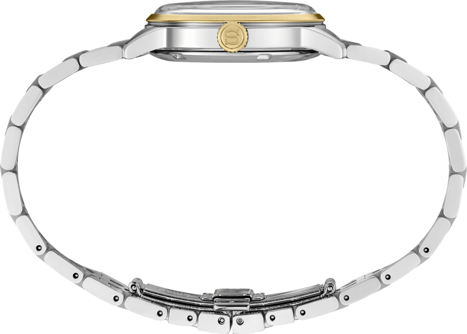 Seiko SRPL64 Presage Gold Dial Stainless Steel Women's Watch