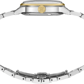 Seiko SRPL64 Presage Gold Dial Stainless Steel Women's Watch