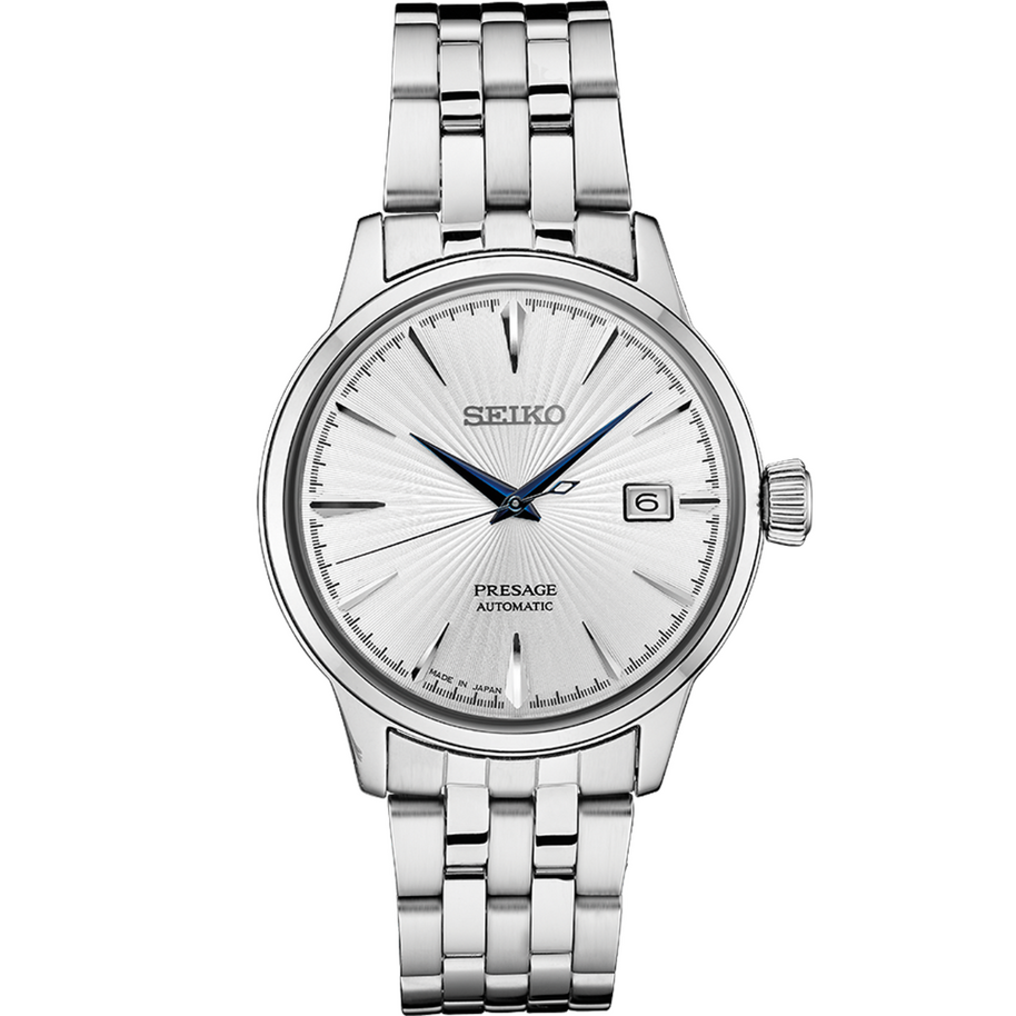 SRPB77 Seiko Presage Automatic Silver-Tone Men’s Watch