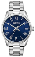 96A228 Bulova Classic Quartz Silver Dial Stainless Steel Men's Watch
