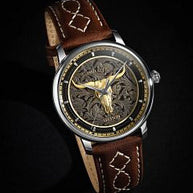 Bulova 96A334 x Stetson Longhorn Automatic Limited Edition Men's Watch