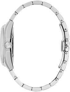 96A345 Bulova Frank Lloyd Wright Automatic Skeleton Dial Stainless Steel Men's Watch
