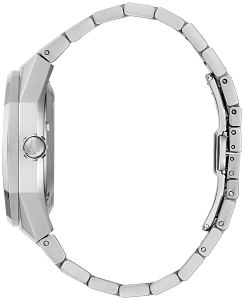 96A346 Bulova Classic Open Heart Automatic Blue Skeleton Dial Stainless Steel Men's Watch
