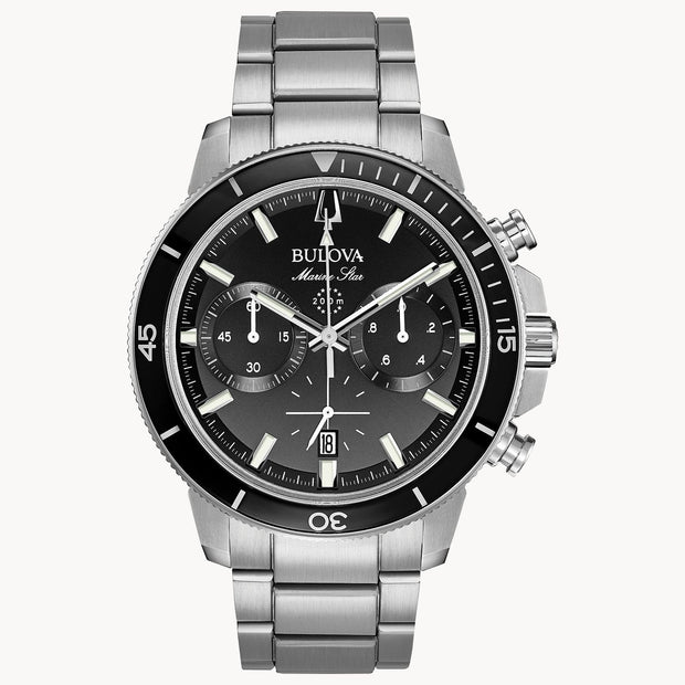 96B272 Bulova Marine Star Quartz Diver's 200M Men's Watch