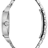 Bulova 96B296 Phantom Crystal Silver-Tone Dial Stainless Steel Men's Watch