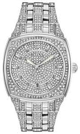 Bulova 96B296 Phantom Crystal Silver-Tone Dial Stainless Steel Men's Watch