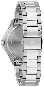 96B437 Bulova Precisionist High-Frequency Quartz Silver Dial Stainless Steel Men's Watch