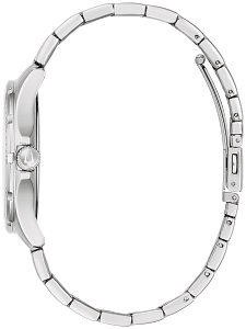 96B437 Bulova Precisionist High-Frequency Quartz Silver Dial Stainless Steel Men's Watch