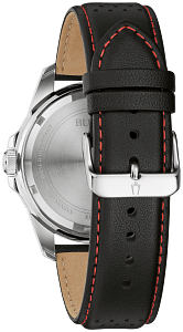 96B438 Bulova Precisionist High-Frequency Quartz Black Dial Stainless Steel Men's Watch