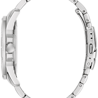 96B478 Bulova Marine Star Quartz Chronograph Silver Dial Stainless Steel Men's Watch